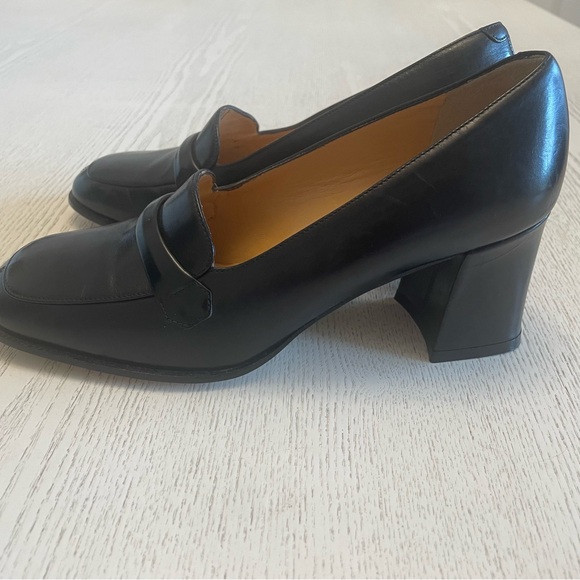 COACH Black Heel Shoes/ Made in Italy Sz 6-pre authenticated - Picture 3 of 6